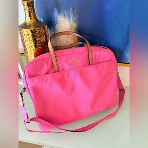 Kate Spade Bright Pink Laptop Bag